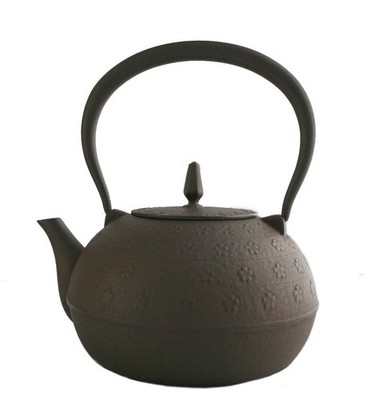 Ikenaga Iron Works Iron Kettle 1.2L Nanbu Ironware Kettle IH/Gas Fire Compatible