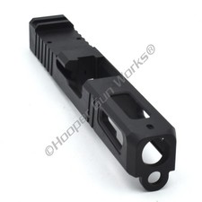 HGW Bromont Express Ported RMR Slide for Glock 19 Gen3 9mm Stainless - Black