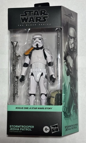 Star Wars 6" Black Series STORMTROOPER JEDHA PATROL Rogue One #09 MOC