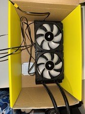 Corsair iCUE H100i RGB Pro XT 240mm AIO Liquid CPU Cooler - Used, Working