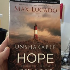 Max Lucado Unshakable Hope TPB 2018 Thomas Nelson Christian Life Inspirational