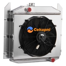3 Row Radiator Shroud Fan For Studebaker 2r6 2r10 2r11 2r14 2r17 1949-1952 4.0l 3 Row Radiator Shroud Fan For Studebaker 2r6 2r10 2r11 2r14 2r17 1949-1952 4.0l