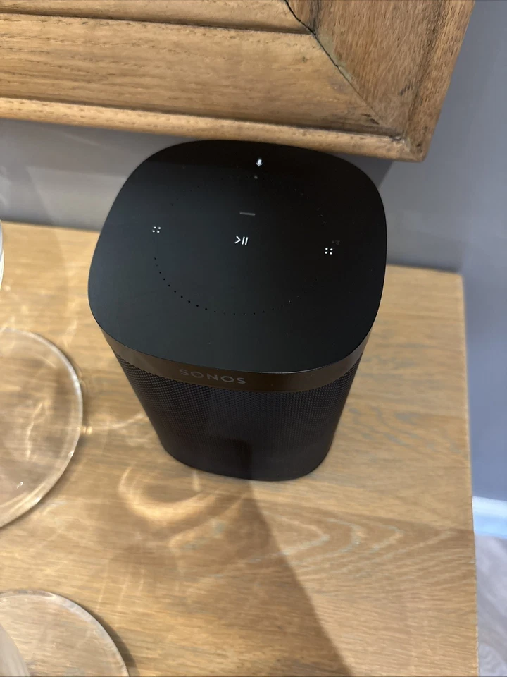 Pair of Sonos One Gen 2 Wireless Speakers - Black - Image 3 of 4