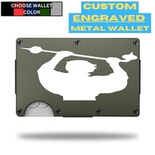 Custom STAR WARS ICON 3 Laser Engraved Wallet - Pick A Wallet Color