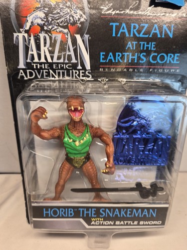 HORIB THE SNAKEMAN TARZAN AT THE EARTS CORE 1995 FIGUR - Bild 2 von 3