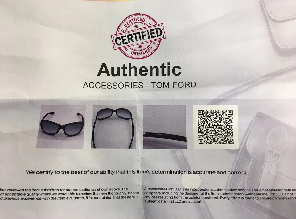 Tom Ford Sunglasses Jennifer TF8 B5 Shiny Blue Butterfly w/ Gradient Blue Lenses - Image 2 of 4