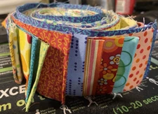 Jelly Roll 33 ~2.5" Precut Strips~Cotton Fabric~Benatrix Pre-Cut 2.5" "Woodstock