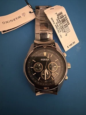 Fossil Men's Chronograph Stainless Steel Watch