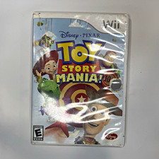 TESTED Toy Story Mania! Nintendo Wii Game Disc w/ Case