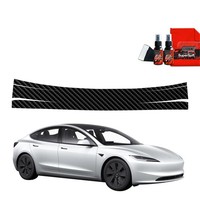 Grizzglass Bodyshield Carbon-Ladekantenschutzfolie FüR Tesla Model 3 (2021-2025)