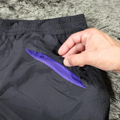 LL Bean Snow Pants Kids Medium 10-12 Black Purple Thinsulate Winter Ski Flaw - Picture 5 of 24