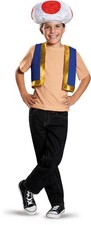 Nintendo Super Mario Toad Child Costume Kit Hat And Vest 85229Child