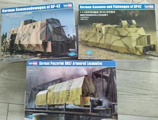 German WW2 Armoured Train BP-42 1/72 Hobby Boss 82922 + 82925 + 82924