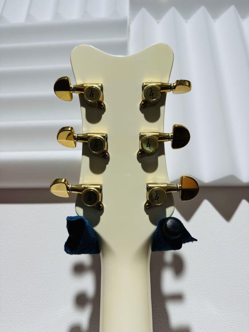 Acoustic Electric Guitar Gretsch White Falcon II 7594 Acoustic Electric Guitar Gretsch White Falcon II 7594