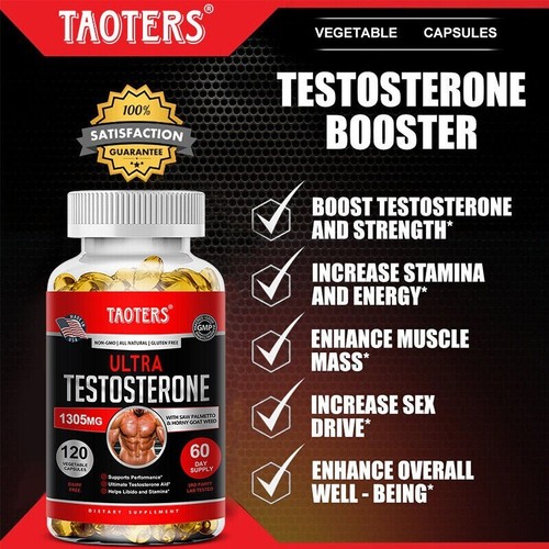 Testostéron puissantes, endurance, force, performance Capsules - Imagen 5 de 10