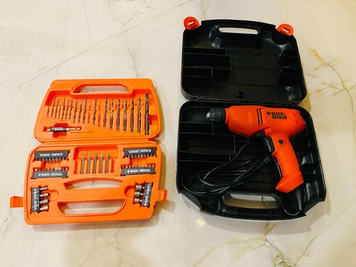 Black \u0026 Decker DR201 Corded Drill \u0026 Set 