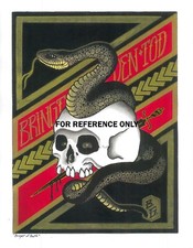 Tattoo Art Skull Snake "Bringer Of Death"