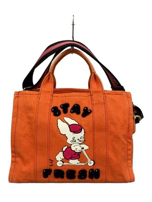 MARC BY JACOBS tote bag x Magda Archer shoulder 2 way canvas Orange Used