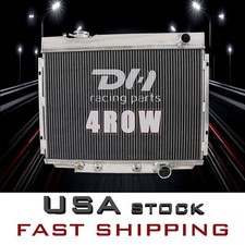 4row Core Alu Radiator For 1964 1995 1966 Ford Galaxie 500 4.3l 4.7l Small Block