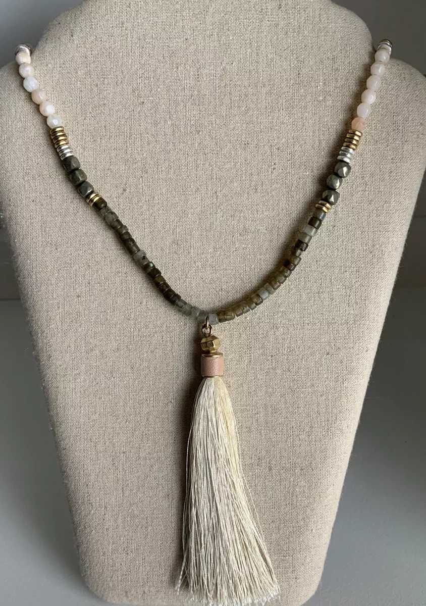 Stella and dot tassel necklace clearance
