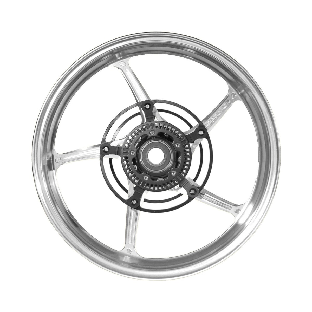 MOS TF05M Forged Alloy Wheels for Yamaha TMAX 560 2022-2024 Silver