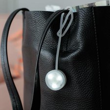 Kikkerland Silicone Purse Bright Ligth Small Hanging Keychain Camping Bike Torch