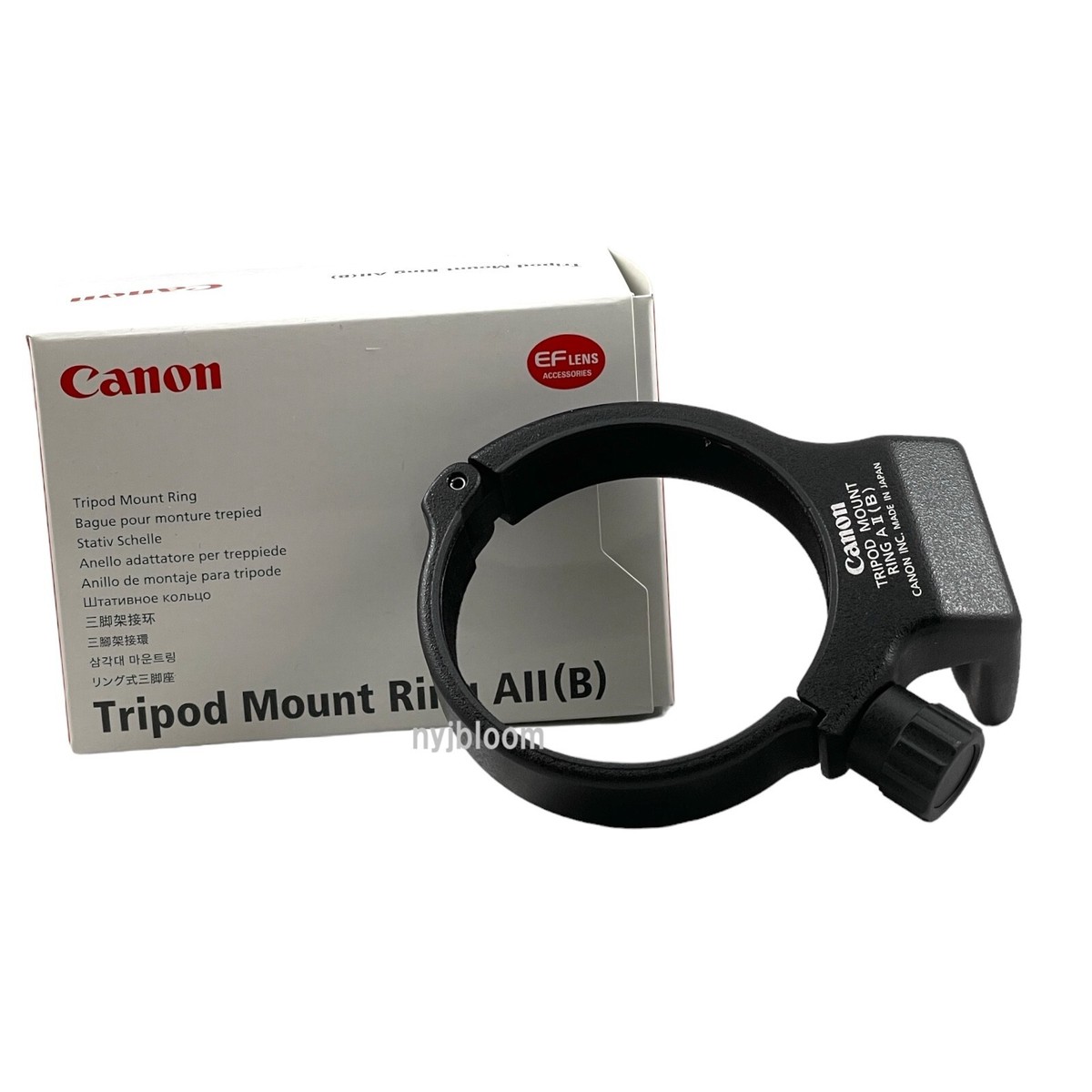New CANON Tripod Mount Ring A II(B) BLACK for EF200mm F2.8L