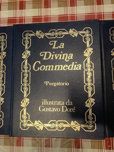 La Divina Commedia - Dante Alighieri - 4 Volumi Editoriale Europeo 1981 - Dorè - Foto 5 di 21
