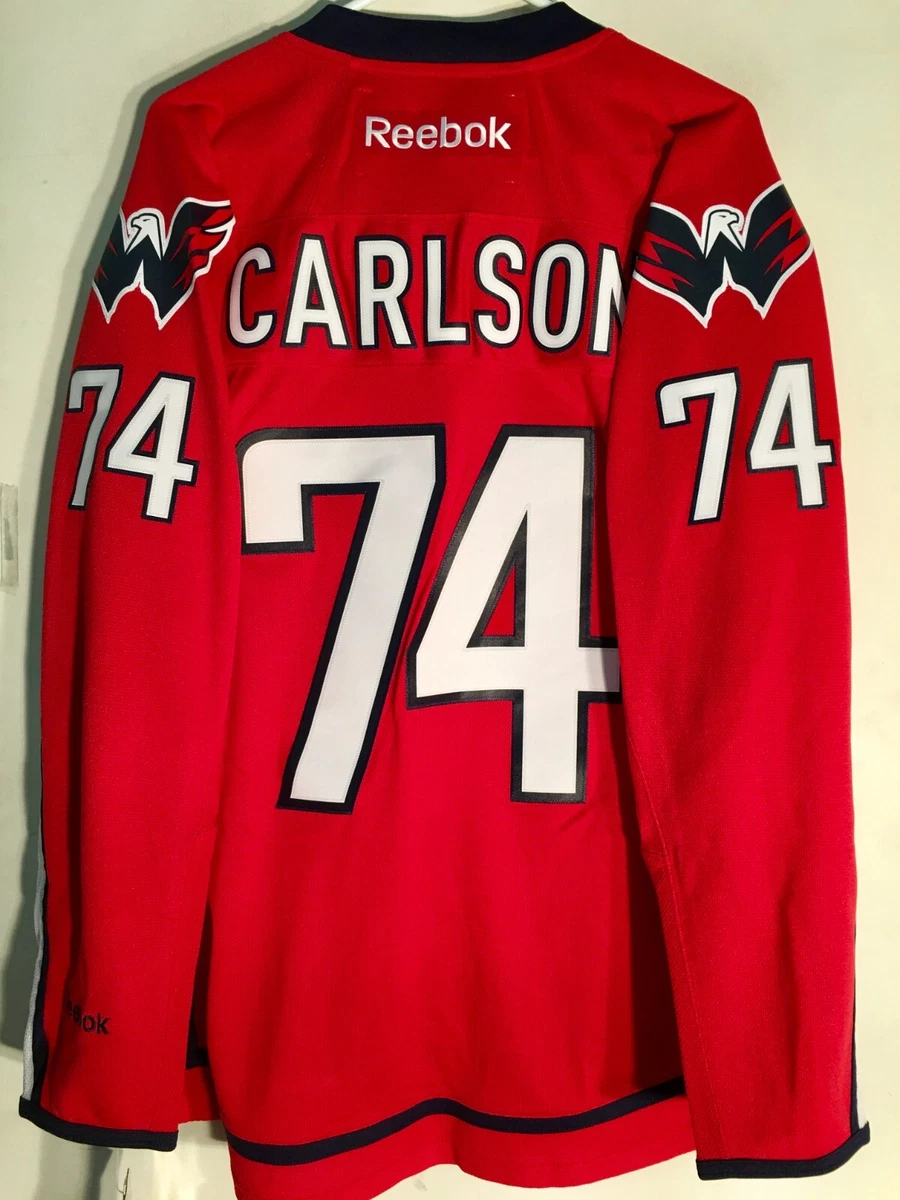 No74 John Carlson Camo Authentic Stitched NHL Jersey