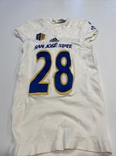 Game Worn Used adidas San Jose State Spartans SJSU Football Jersey Medium 3 #28