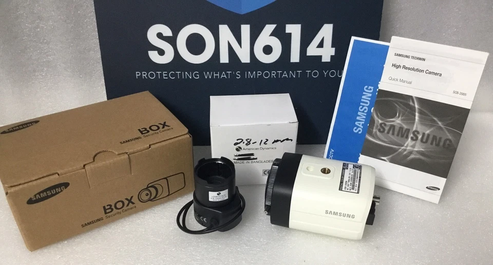 SAMSUNG SCB-2005N Security Color Camera 2.8-12mm Lens 700TVL NTSC OSD 960H NEW! - Image 4 of 4