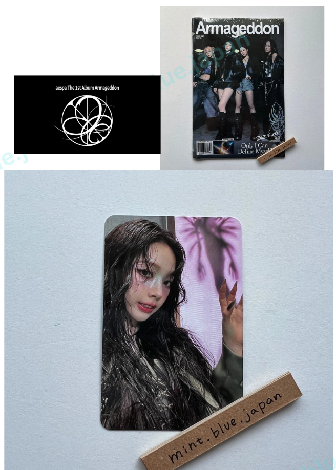 aespa Armageddon JAPAN Exclusive ver. Album Photo card aespa Armageddon JAPAN Exclusive ver. Album Photo card