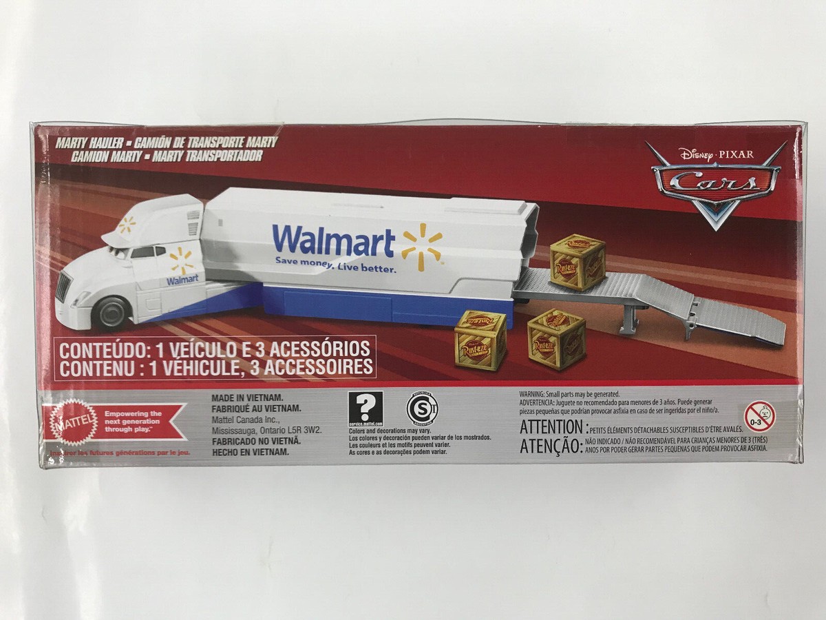 マテルカーズ CARS HAULER Walmart限定 Disney Pixar Cars Walmart Marty Hauler | eBay