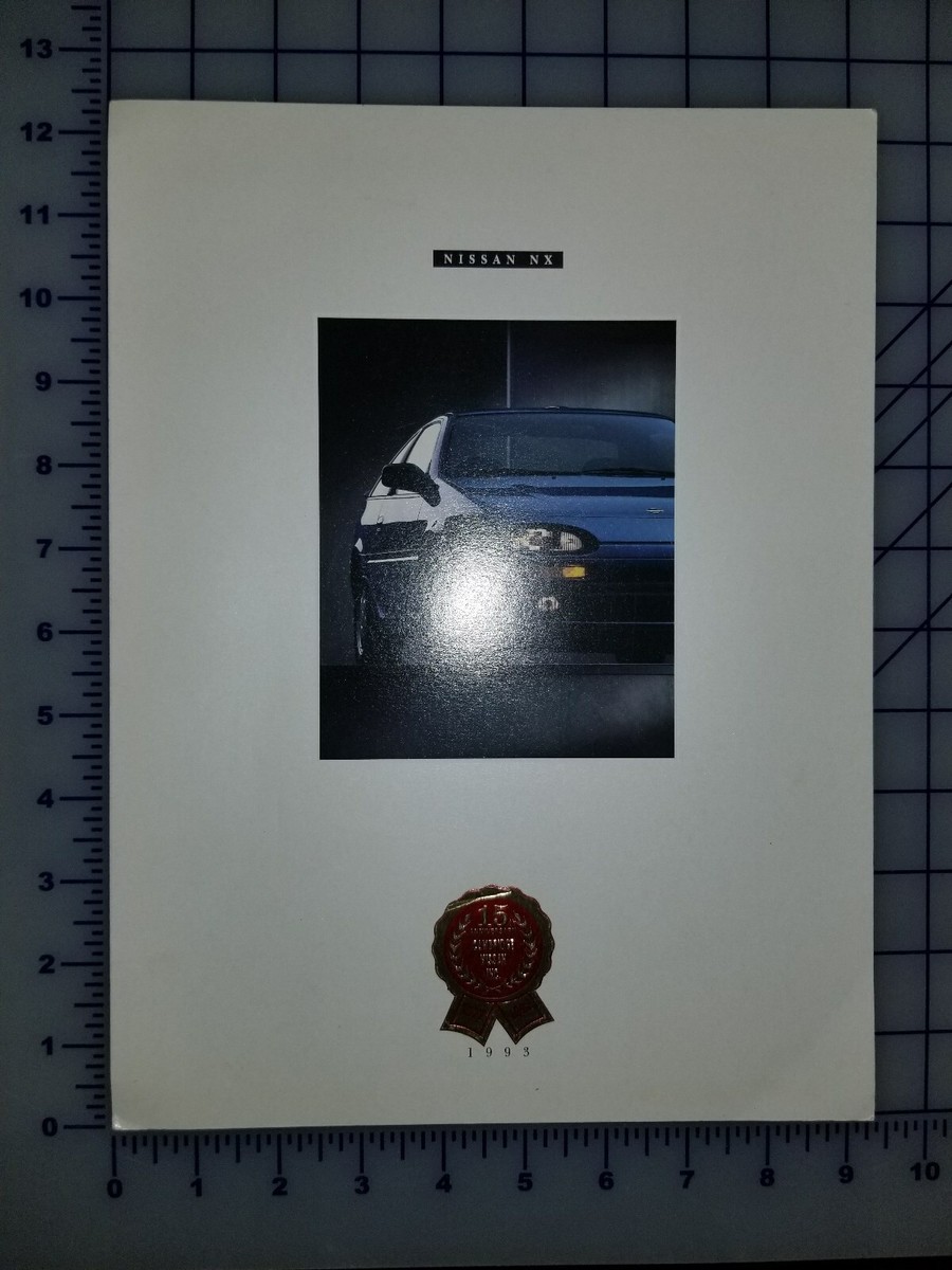 1993 Nissan NX Brochure Folder | eBay
