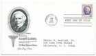 1974 US First Day Cover 18¢ Elizabeth Blackwell Stamp, January 23, 1974 DW