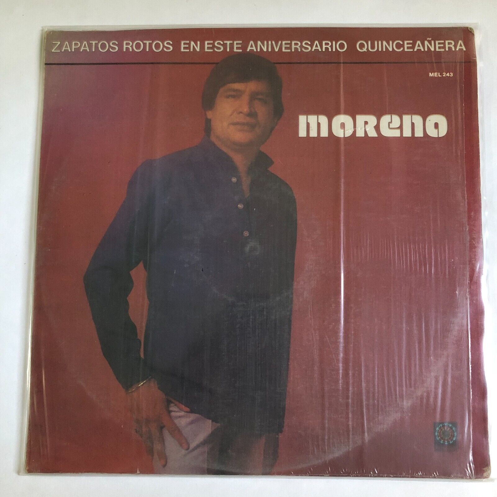 MORENO - ZAPATOS ROTOS - MEXICAN LP, PROMO, LATIN POP