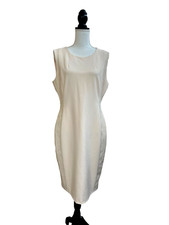 Calvin Klein Women's Light Pink Sheath Sleeveless Dress 14