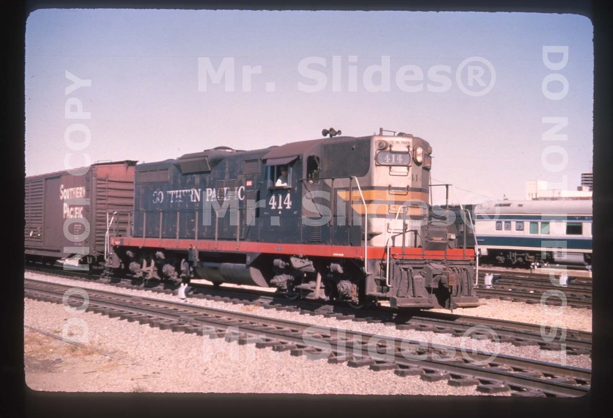 Duplicate Slide SP Southern Pacific Black Widow Paint GP9 414 | eBay