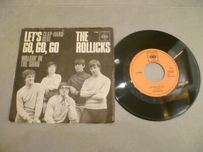 Vinyl 7'' The Rollicks '' lets go,go,go ''