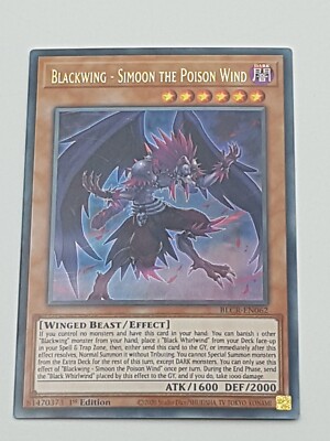 Yu-Gi-Oh! Einzelkarte Blackwing - Simoon the Poison Wind NM