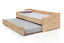 Miniaturansicht 3  - Massivholz-Gästebett LEA 90cm x 200cm ausziehbares Doppel-Bett in Buche
