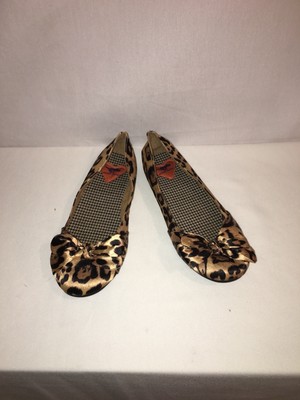 rocket dog leopard flats