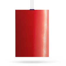 63,97€/m² Oracal 970-032 Hellrot Glänzend Din A4 Muster Autofolie