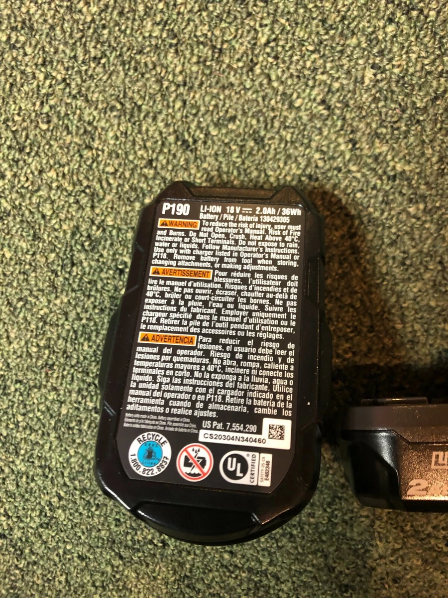 P190 battery sale