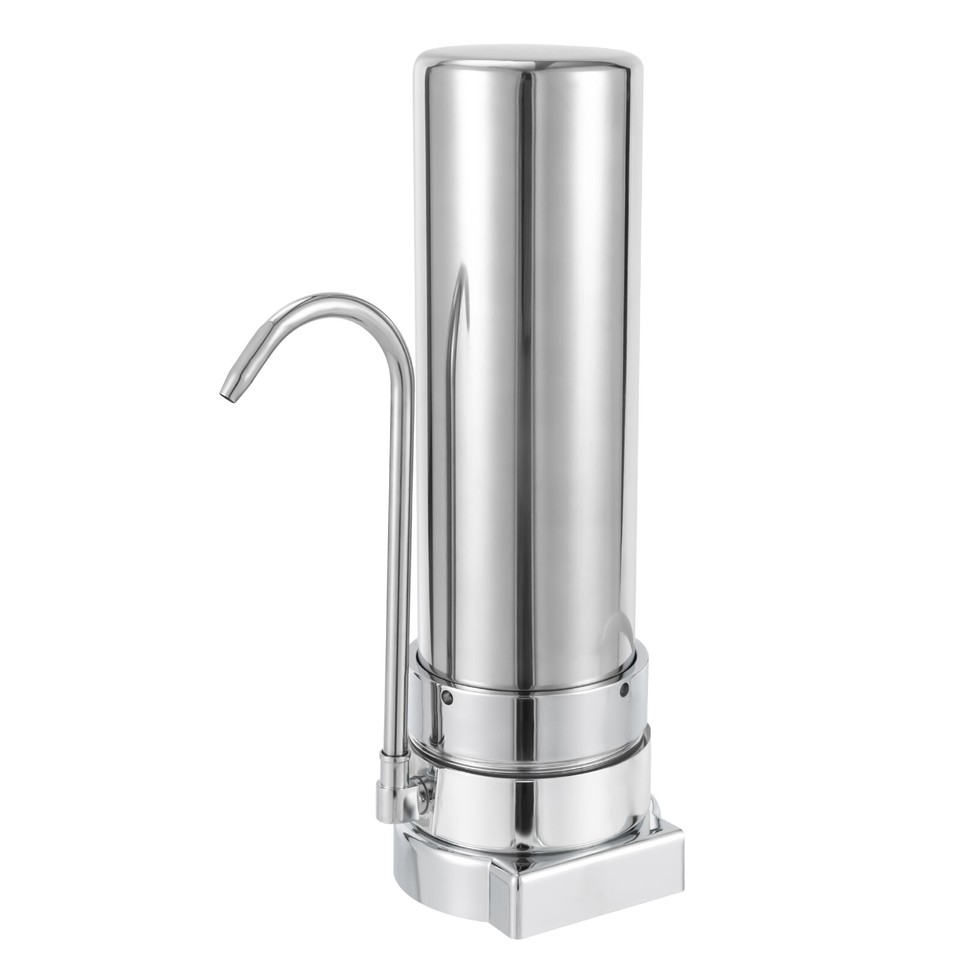 Stainless Steel Countertop Filter Water Filtration Filter Sink Drinking ...