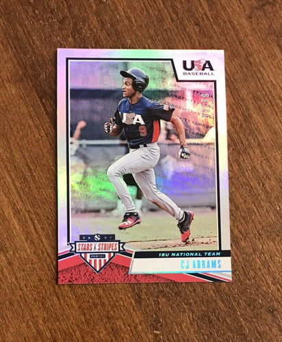 CJ Abrams 2019 USA Baseball Stars Longevity Holo Foil #93 San Diego Padres /99