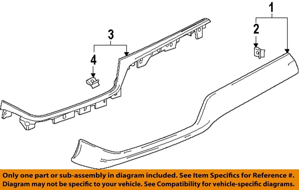 Chevrolet GM OEM Applique Panel 84451769 | eBay 