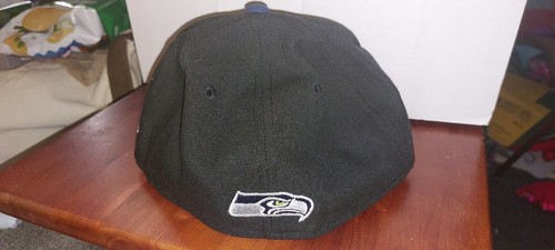 Cappello aderente Seattle Seahawks New Era 59Fifty NFL Draft taglia 7 5/8 - Foto 4 di 4
