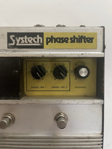 Systech Phase Shifter Analog Phaser Vintage 1970’s Guitar Effect Pedal - Picture 4 of 8