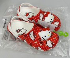 Hello Kitty Crocs Red Classic Clog Women's US Size 8 210575-90H New